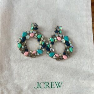 J. Crew Multicolor Statement Earrings